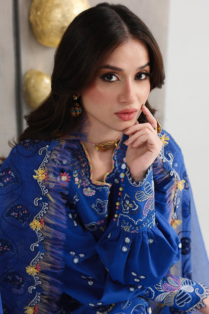 Qalamkar | Festive Lawn 26 | QFL-06 EMINA - Luxury Dress - available at Maria Faisal in UK and USA.