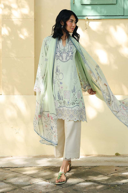 Qalamkar | Q Prints 26 | AX-04 (B) ASHA - Luxury Dress - available at Maria Faisal in UK and USA.
