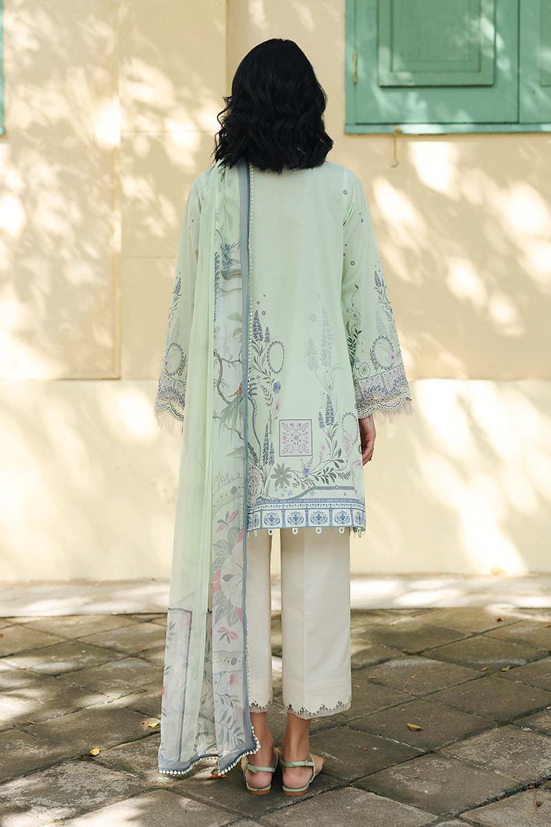 Qalamkar | Q Prints 26 | AX-04 (B) ASHA - Luxury Dress - available at Maria Faisal in UK and USA.