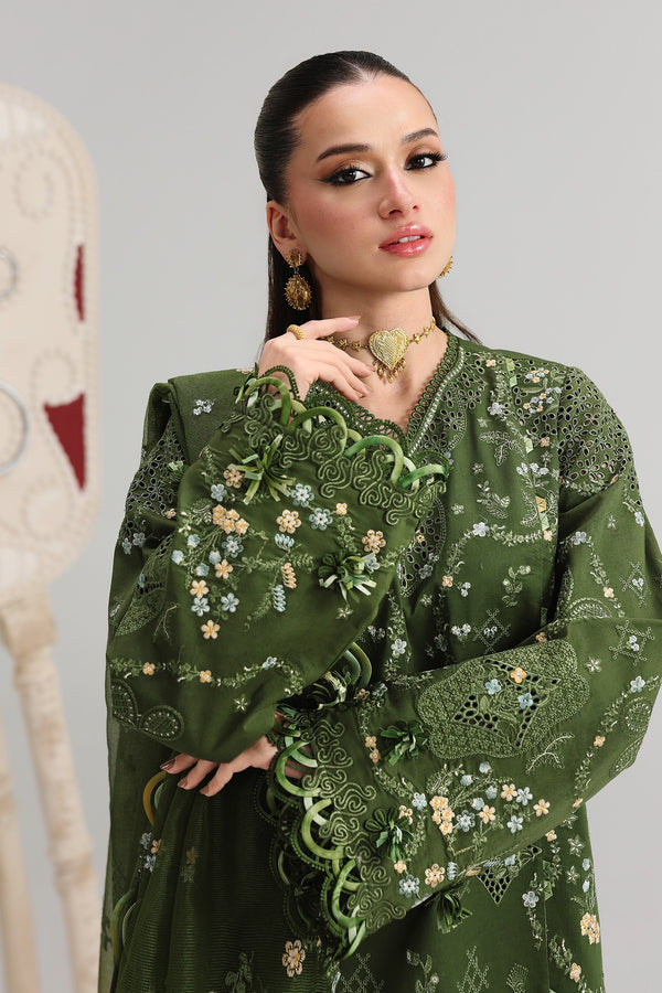 Qalamkar | Festive Lawn 26 |QFL-09 VESTA - Luxury Dress - available at Maria Faisal in UK and USA.