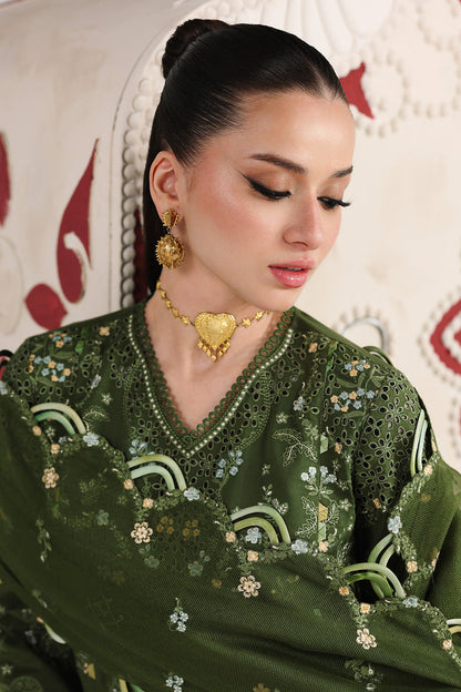 Qalamkar | Festive Lawn 26 |QFL-09 VESTA - Luxury Dress - available at Maria Faisal in UK and USA.