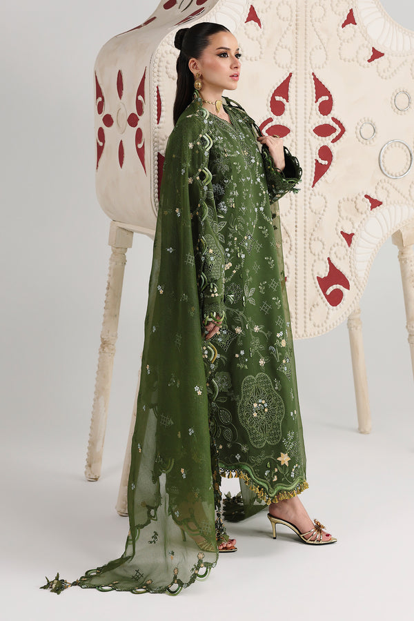 Qalamkar | Festive Lawn 26 |QFL-09 VESTA - Luxury Dress - available at Maria Faisal in UK and USA.