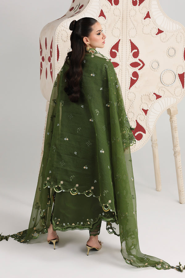 Qalamkar | Festive Lawn 26 |QFL-09 VESTA - Luxury Dress - available at Maria Faisal in UK and USA.