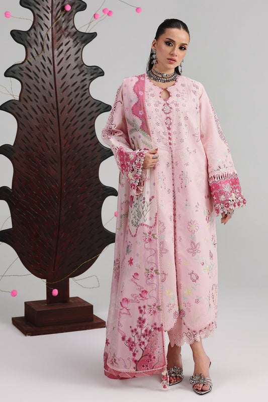 Qalamkar | Festive Lawn 26 |QFL-04 NORAH - Luxury Dress - available at Maria Faisal in UK and USA.