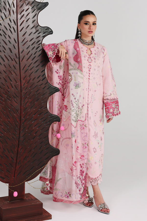 Qalamkar | Festive Lawn 26 |QFL-04 NORAH - Luxury Dress - available at Maria Faisal in UK and USA.