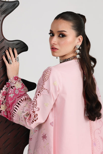 Qalamkar | Festive Lawn 26 |QFL-04 NORAH - Luxury Dress - available at Maria Faisal in UK and USA.