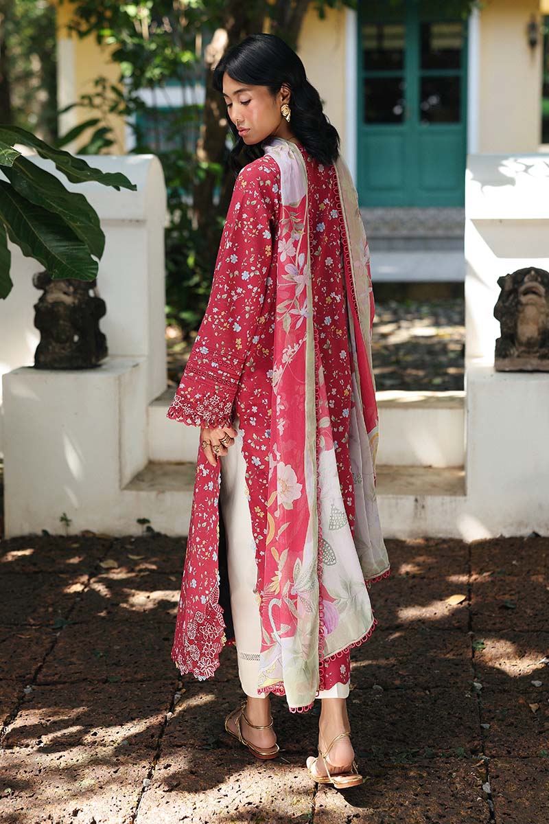 Qalamkar | Q Prints 26 | AX-07 (B) LENA - Luxury Dress - available at Maria Faisal in UK and USA.