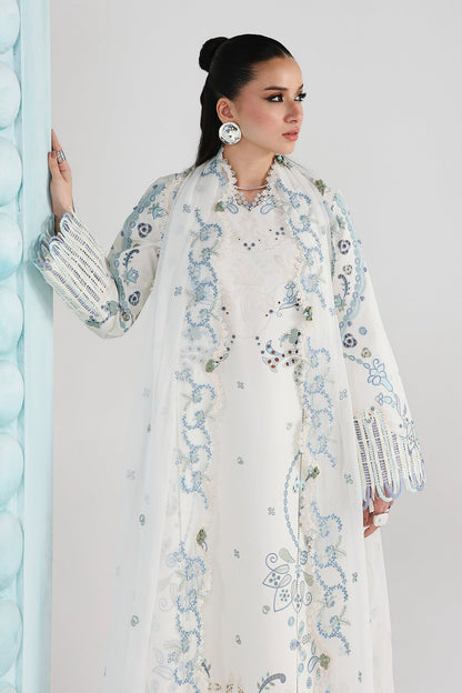 Qalamkar | Festive Lawn 26 | QFL-03 IRMIN - Luxury Dress - available at Maria Faisal in UK and USA.
