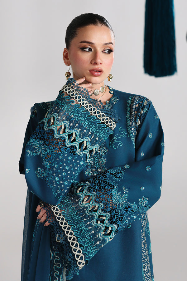 Qalamkar | Festive Lawn 26 |QFL-07 KAISA - Luxury Dress - available at Maria Faisal in UK and USA.
