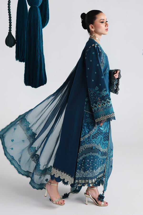 Qalamkar | Festive Lawn 26 |QFL-07 KAISA - Luxury Dress - available at Maria Faisal in UK and USA.