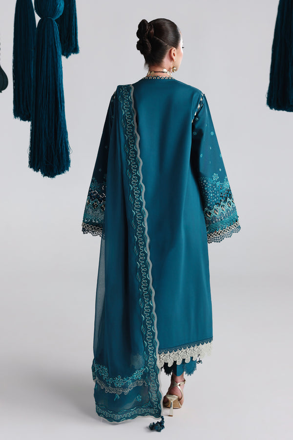 Qalamkar | Festive Lawn 26 |QFL-07 KAISA - Luxury Dress - available at Maria Faisal in UK and USA.