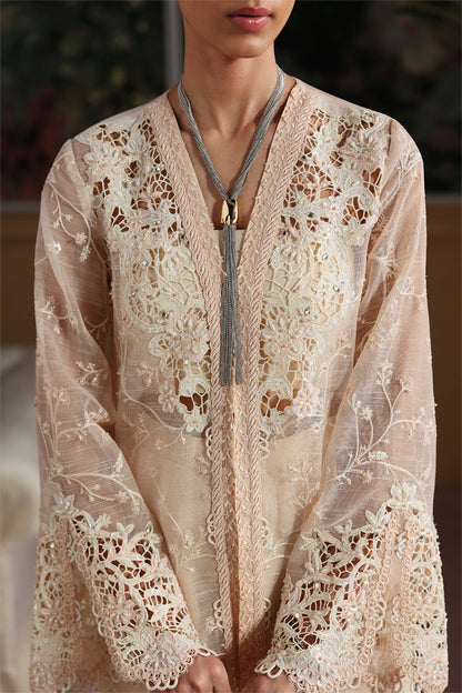 Qalamkar | Luxury Pret 25 | LP-03 JEENA - Formal Dress - available at Maria Faisal in UK and USA.