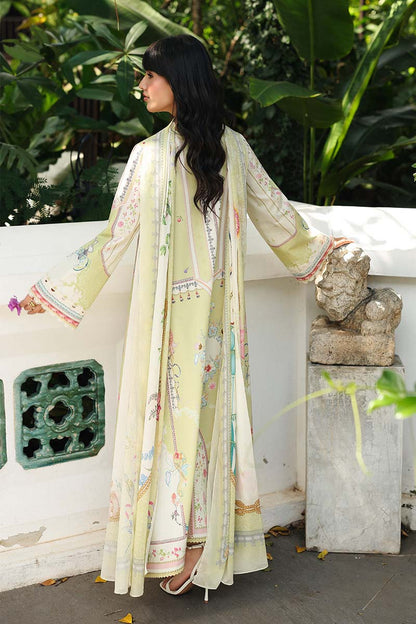 Qalamkar | Q Prints 26 | AX-06 (B) VAILA - Luxury Dress - available at Maria Faisal in UK and USA.