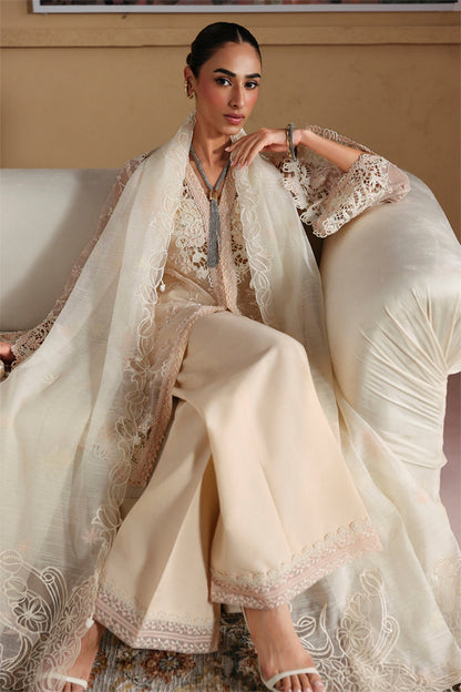 Qalamkar | Luxury Pret 25 | LP-03 JEENA - Formal Dress - available at Maria Faisal in UK and USA.