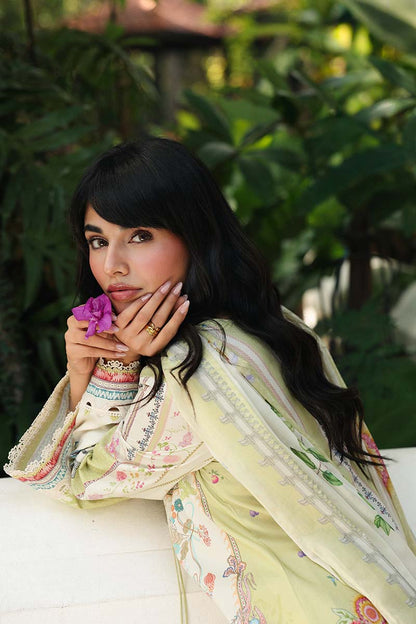 Qalamkar | Q Prints 26 | AX-06 (B) VAILA - Luxury Dress - available at Maria Faisal in UK and USA.