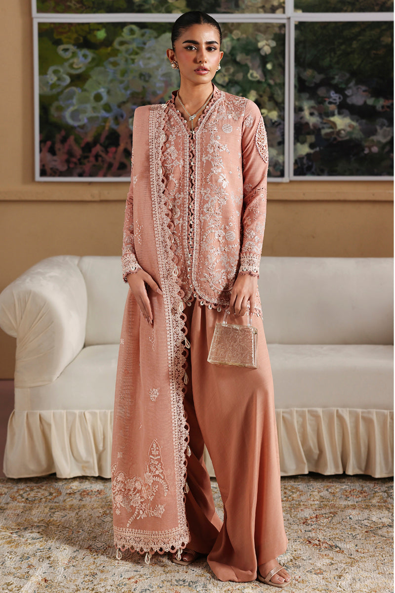 Qalamkar | Luxury Pret 25 | LP-08 EVE - Formal Dress - available at Maria Faisal in UK and USA.
