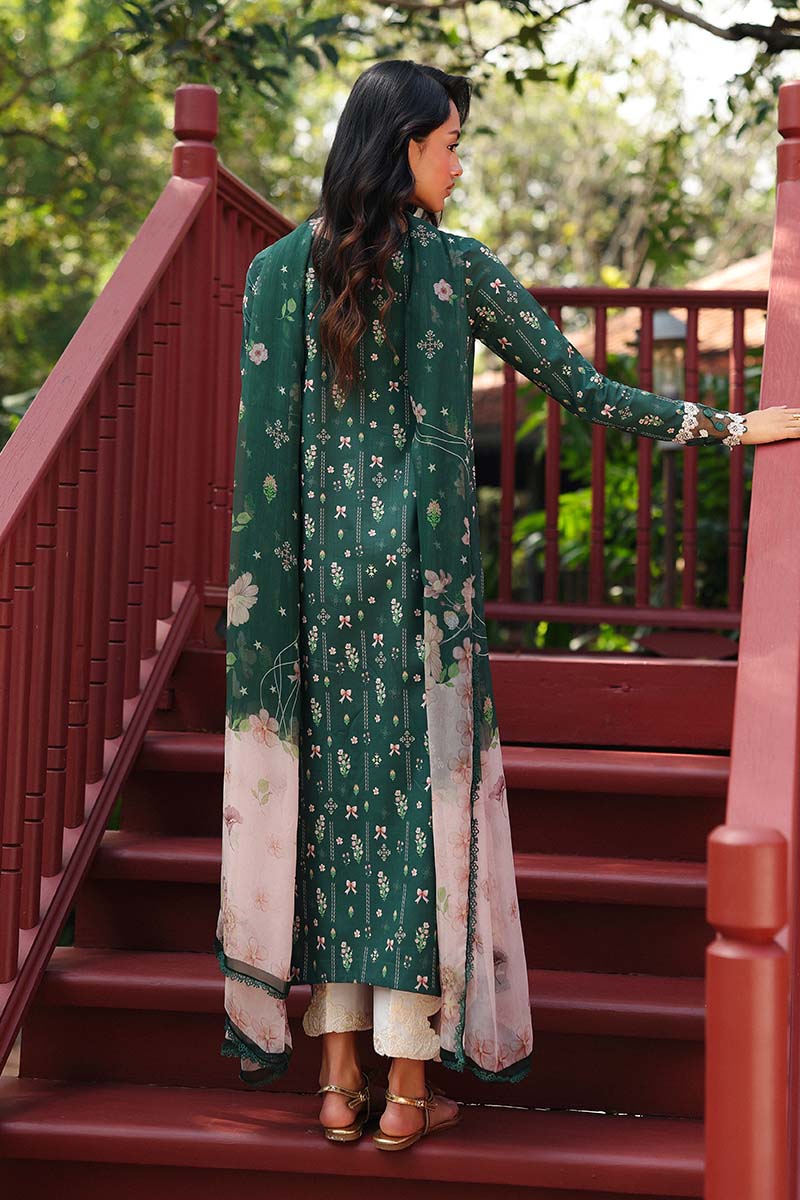 Qalamkar | Q Prints 26 | AX-09 (B) GREER - Luxury Dress - available at Maria Faisal in UK and USA.