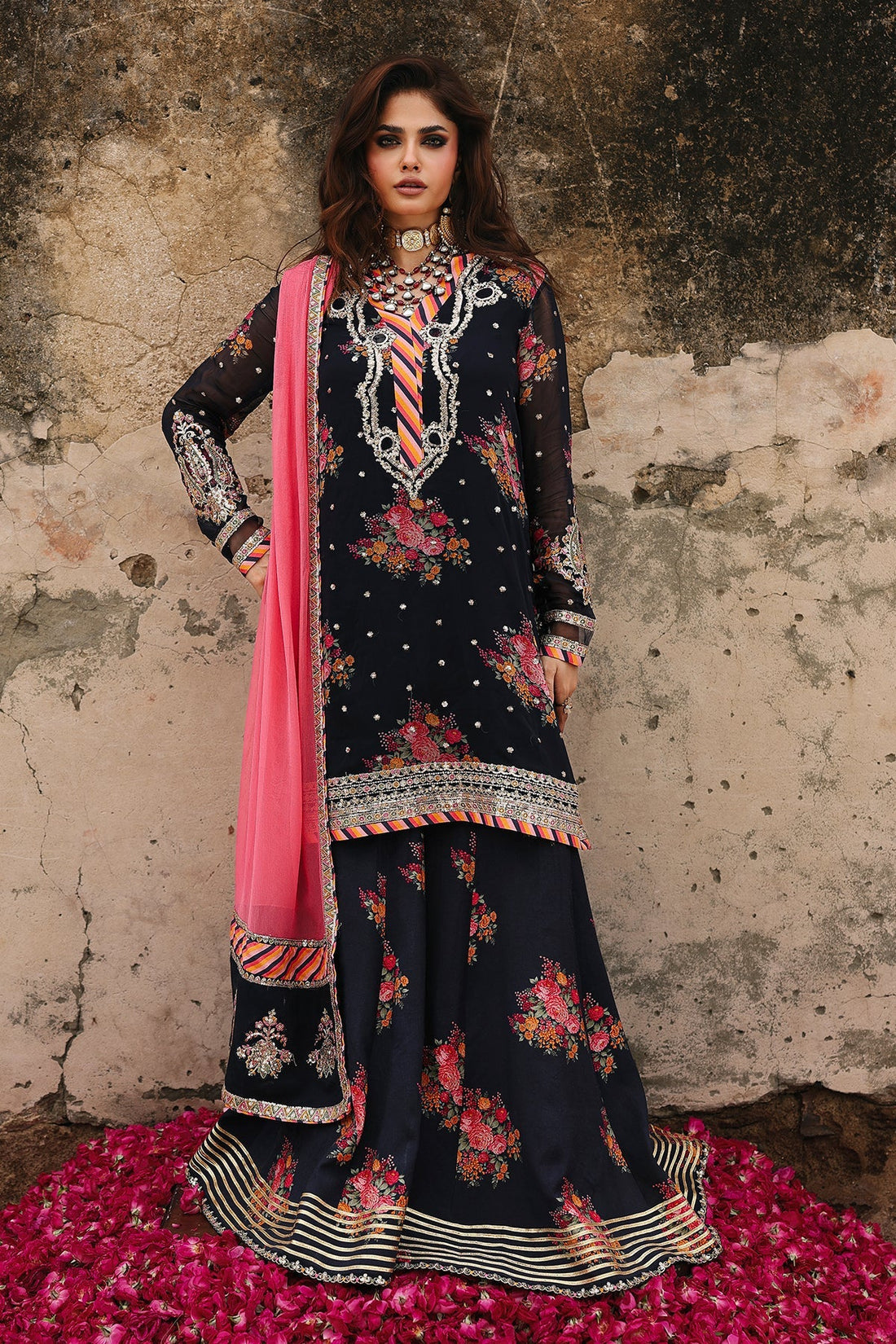 Charizma | Vasal Chiffon 25 | VSL25-29 B - Ladies Clothes - Maria Faisal