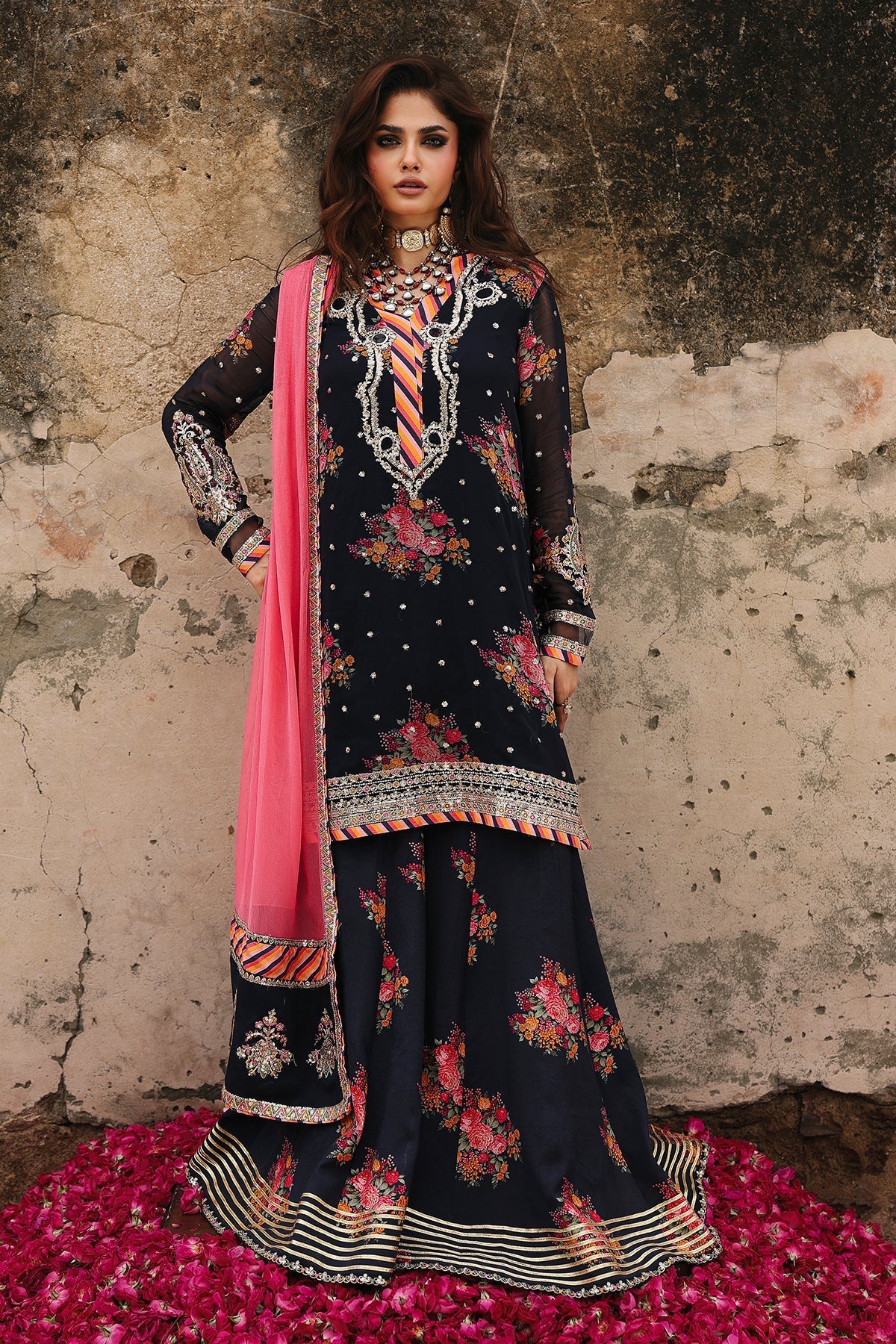 Charizma | Vasal Chiffon 25 | VSL25-29 B - Ladies Clothes - Maria Faisal