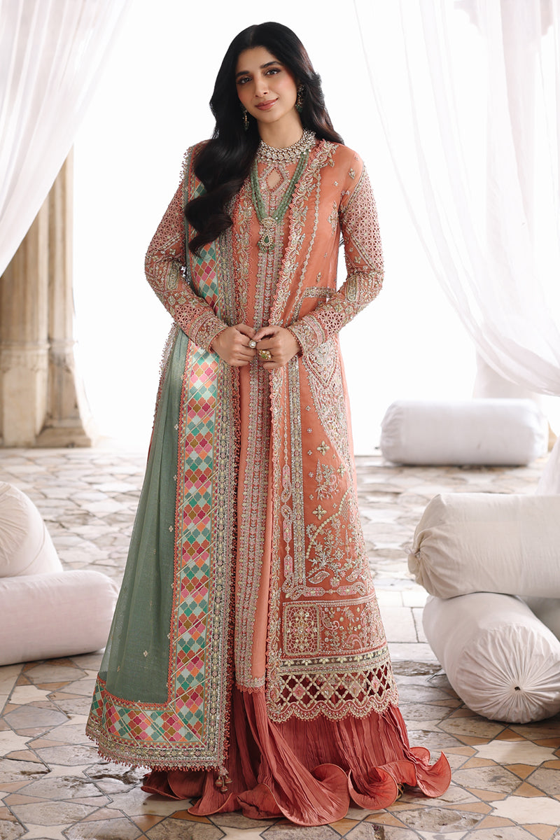 Qalamkar | Shadmaani Formals 25 | RH-04 ZEHRA - Wedding Dress - available at Maria Faisal in UK and USA.