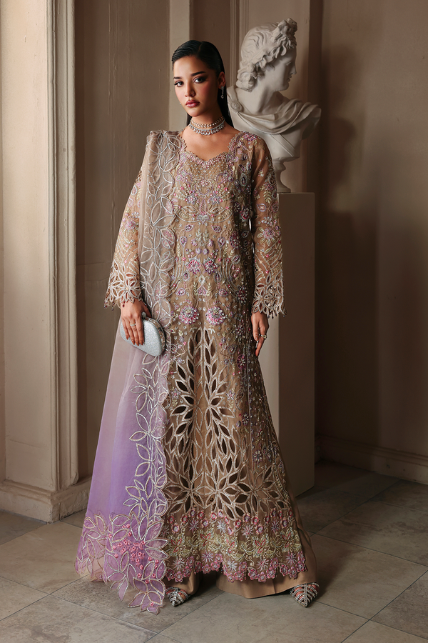 Rajbari | Sage Luxury Formals | Vesper - Formal Dress - available at Maria Faisal in UK and USA.