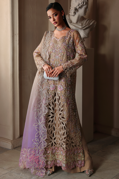 Rajbari | Sage Luxury Formals | Vesper - Formal Dress - available at Maria Faisal in UK and USA.