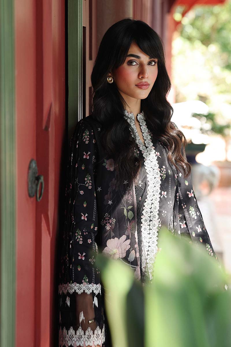 Qalamkar | Q Prints 26 | AX-09 (A) FARAH - Luxury Dress - available at Maria Faisal in UK and USA.