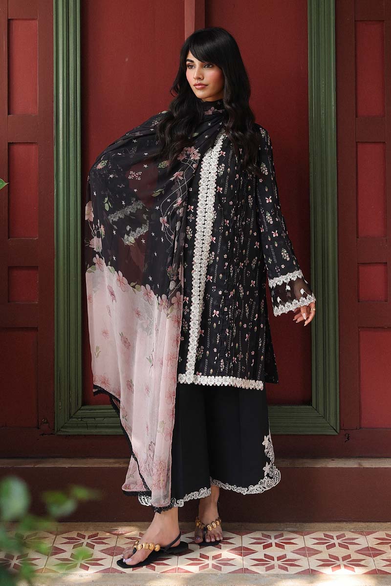 Qalamkar | Q Prints 26 | AX-09 (A) FARAH - Luxury Dress - available at Maria Faisal in UK and USA.