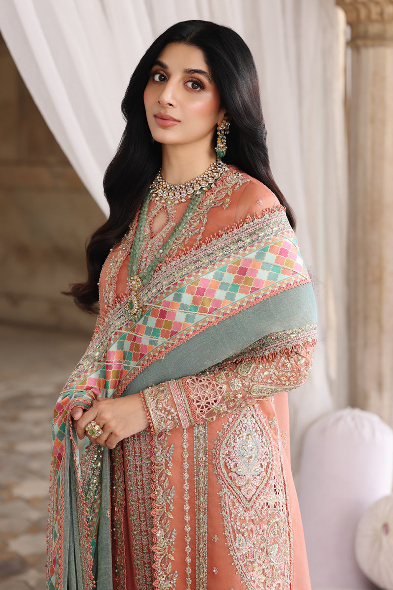Qalamkar | Shadmaani Formals 25 | RH-04 ZEHRA - Wedding Dress - available at Maria Faisal in UK and USA.