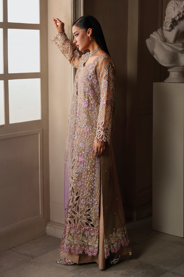 Rajbari | Sage Luxury Formals | Vesper - Formal Dress - available at Maria Faisal in UK and USA.