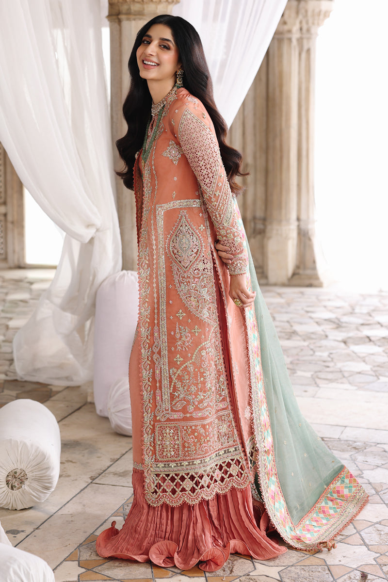 Qalamkar | Shadmaani Formals 25 | RH-04 ZEHRA - Wedding Dress - available at Maria Faisal in UK and USA.