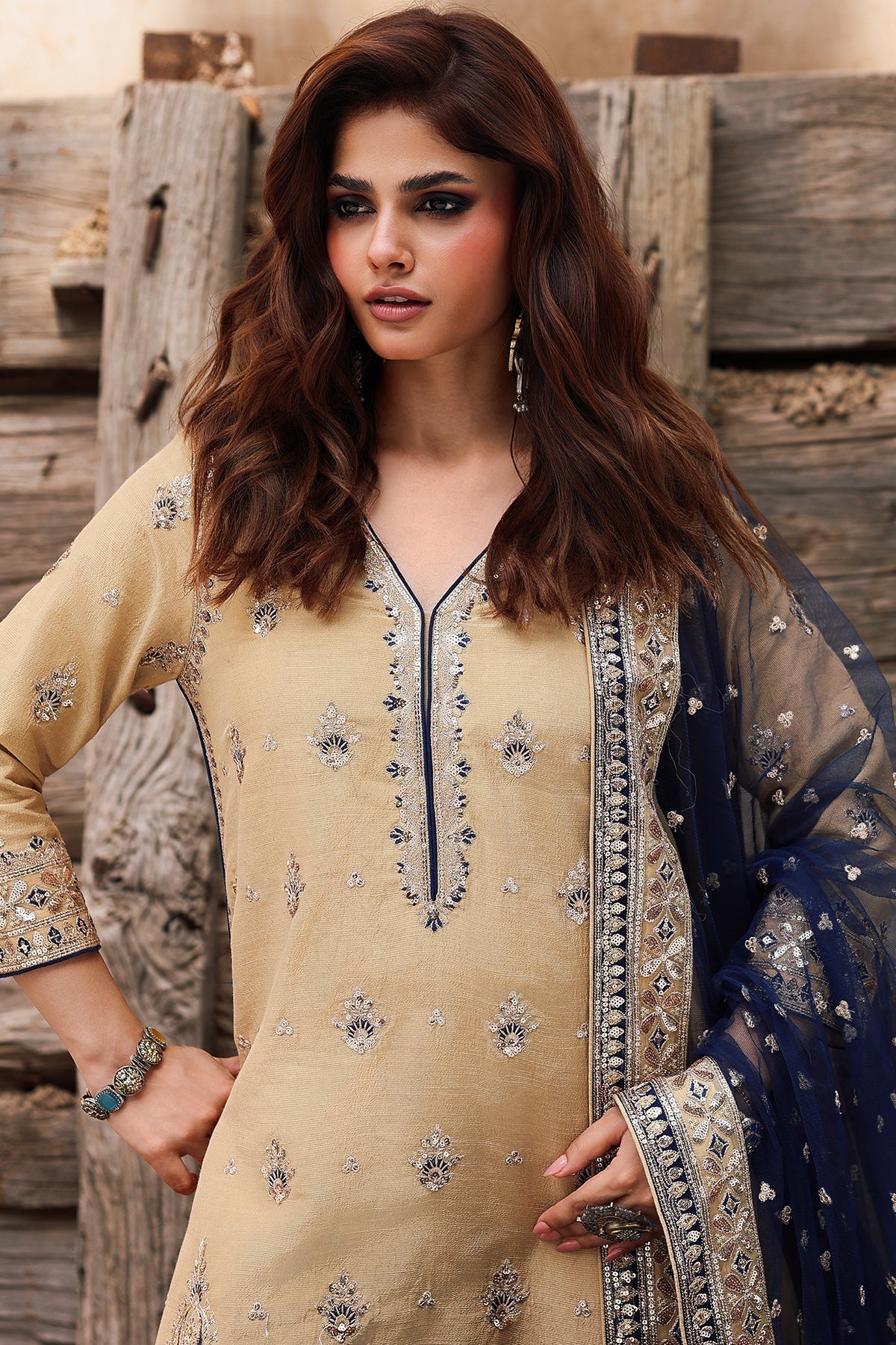 Charizma | Festive Pret | CMA-5-122A - Ladies Clothes - Maria Faisal