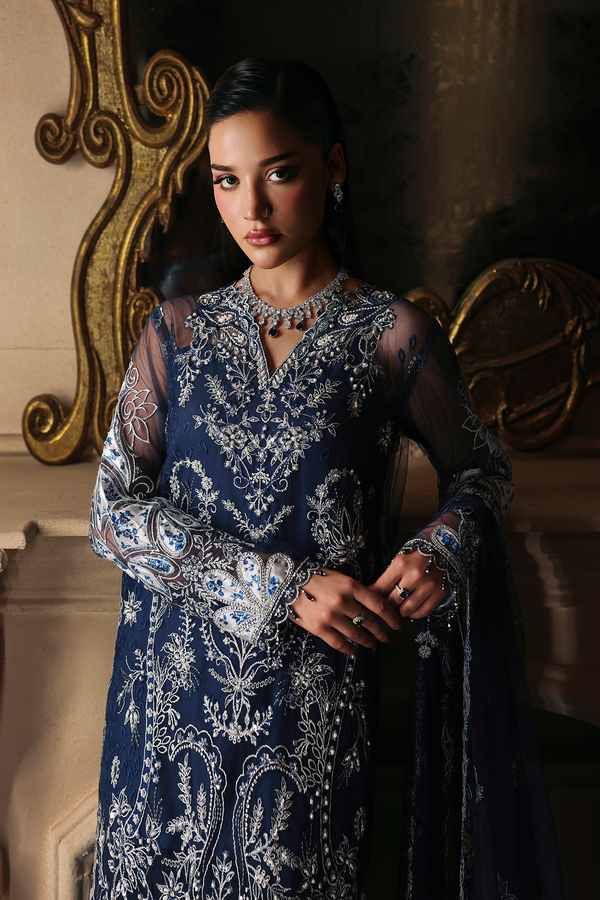 Rajbari | Sage Luxury Formals | Serena - Formal Dress - available at Maria Faisal in UK and USA.