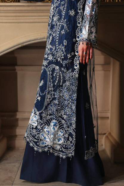 Rajbari | Sage Luxury Formals | Serena - Formal Dress - available at Maria Faisal in UK and USA.