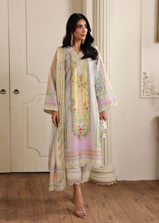 Kanwal Malik | Sorelle Luxe Silk 26 | kairo - Luxury Dress - available at Maria Faisal in UK and USA.