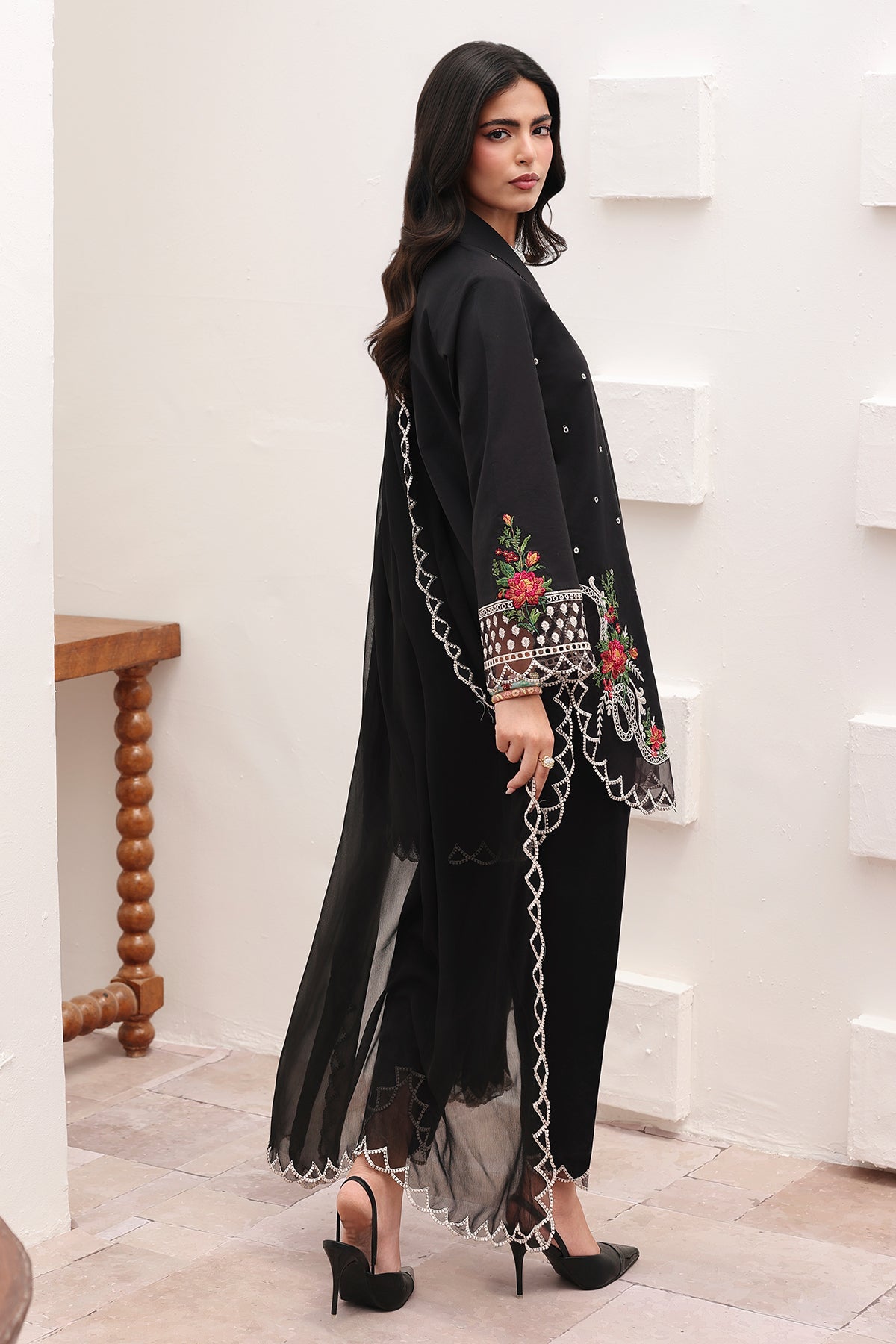 Charizma | Festive Edit | CNP-6-248 - Luxury Dress - available at Maria Faisal in UK and USA.