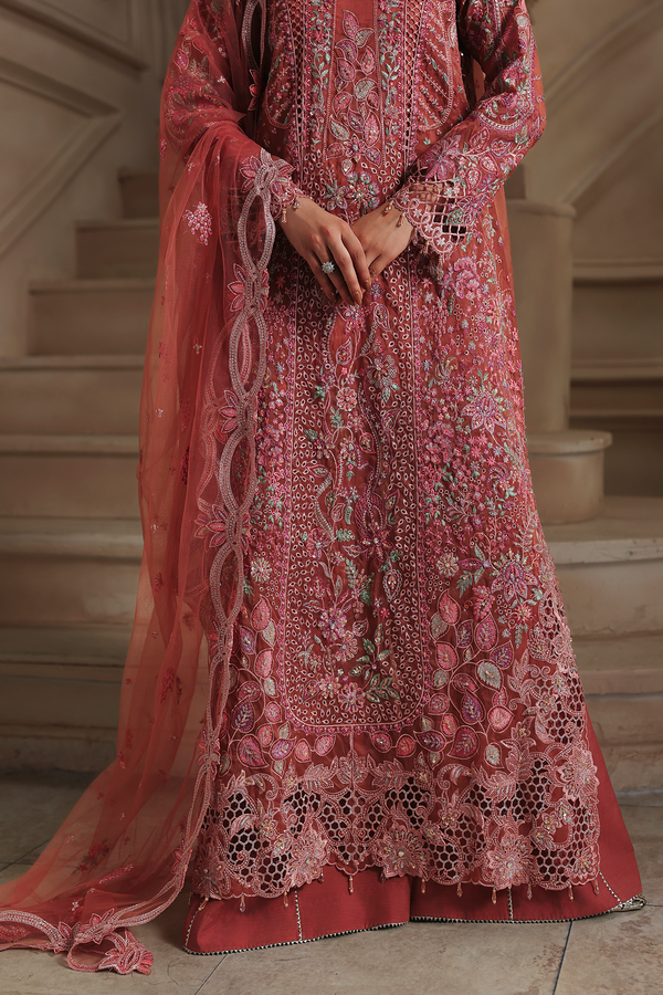 Rajbari | Sage Luxury Formals | Amely - Formal Dress - available at Maria Faisal in UK and USA.