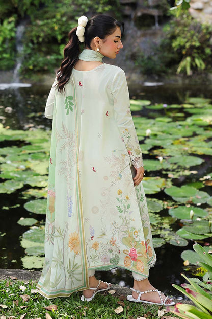 Qalamkar | Q Prints 26 | AX-01 (A) NEVE - Luxury Dress - available at Maria Faisal in UK and USA.