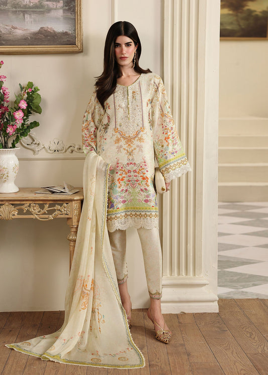 Kanwal Malik | Sorelle Luxe Silk 26 | Mirelle - Luxury Dress - available at Maria Faisal in UK and USA.