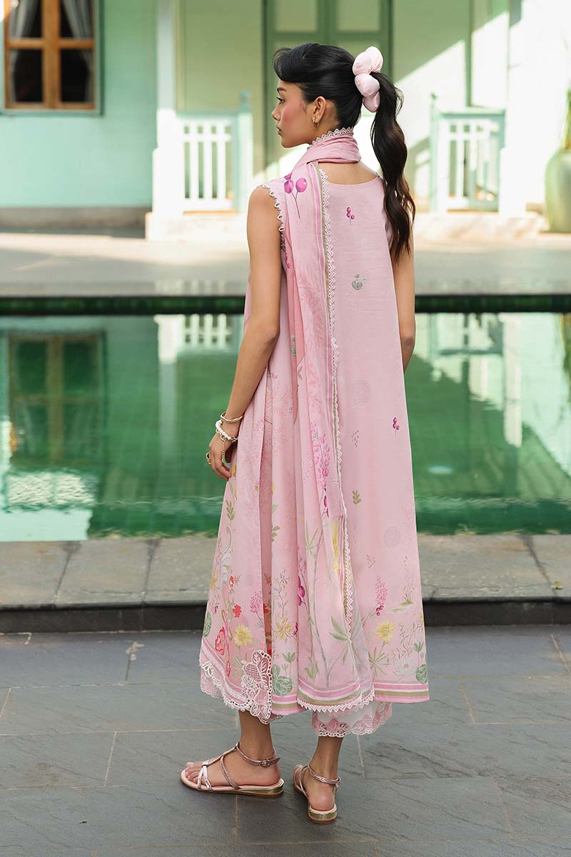 Qalamkar | Q Prints 26 | AX-01 (B) IONA - Luxury Dress - available at Maria Faisal in UK and USA.