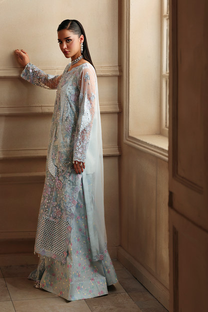 Rajbari | Sage Luxury Formals | Margot - Formal Dress - available at Maria Faisal in UK and USA.