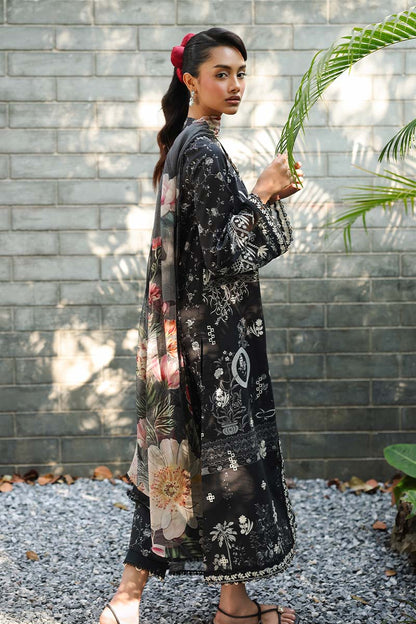 Qalamkar | Q Prints 26 | AX-08 (B) EAVAN - Luxury Dress - available at Maria Faisal in UK and USA.