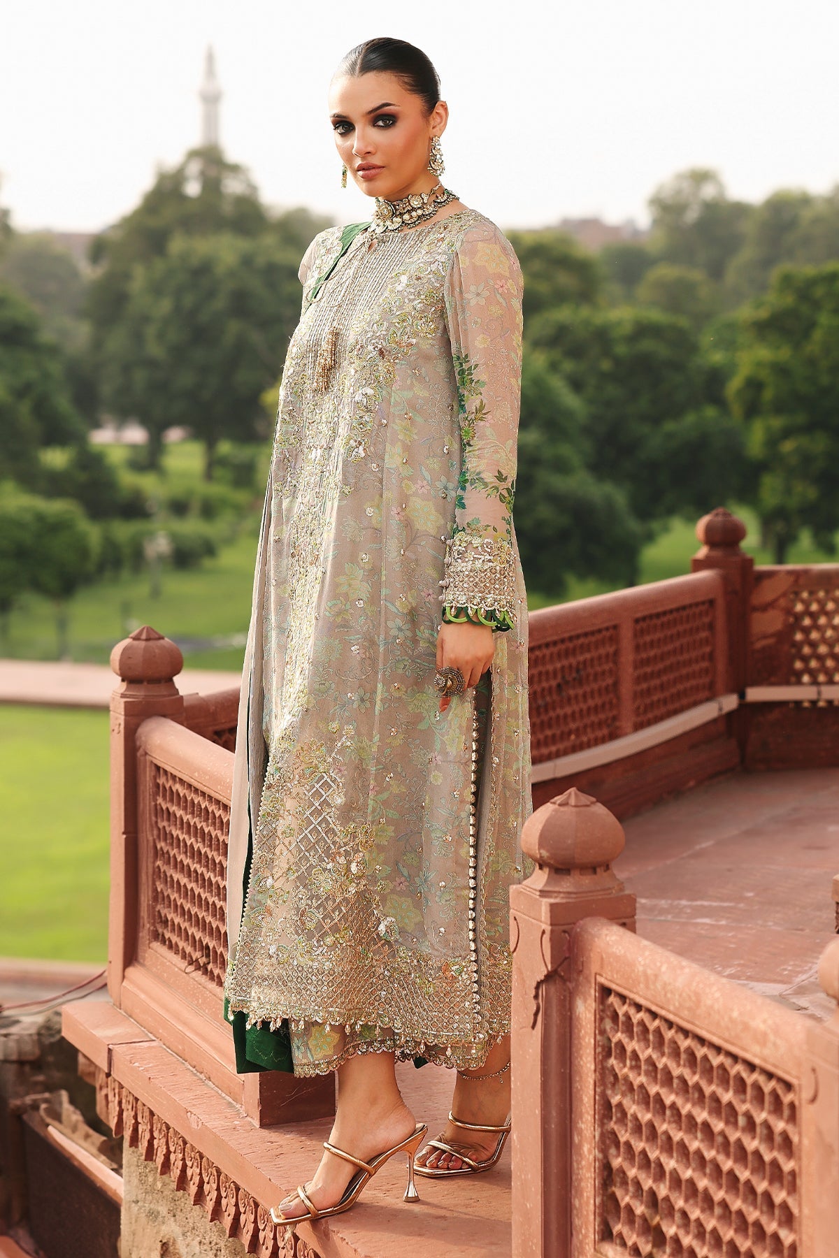 Charizma | Vasal Chiffon 25 | VSL25-23 D - Ladies Clothes - Maria Faisal