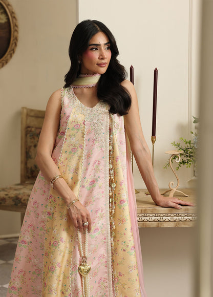 Kanwal Malik | Sorelle Luxe Silk 26 | Liora - Luxury Dress - available at Maria Faisal in UK and USA.