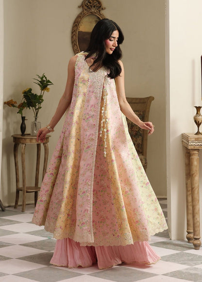 Kanwal Malik | Sorelle Luxe Silk 26 | Liora - Luxury Dress - available at Maria Faisal in UK and USA.