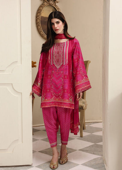 Kanwal Malik | Sorelle Luxe Silk 26 | Ziven - Luxury Dress - available at Maria Faisal in UK and USA.
