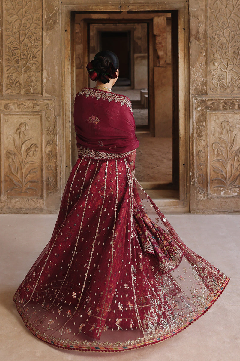 Qalamkar | Shadmaani Formals 25 | RH-01 JAHAN - Wedding Dress - available at Maria Faisal in UK and USA.