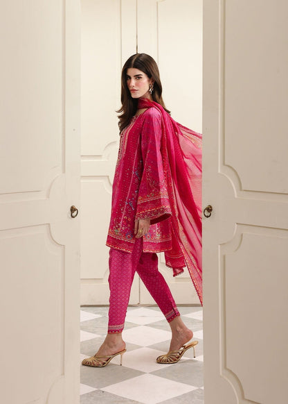 Kanwal Malik | Sorelle Luxe Silk 26 | Ziven - Luxury Dress - available at Maria Faisal in UK and USA.