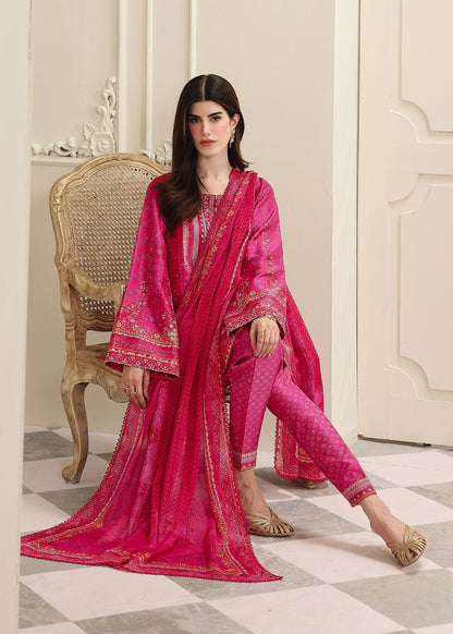 Kanwal Malik | Sorelle Luxe Silk 26 | Ziven - Luxury Dress - available at Maria Faisal in UK and USA.