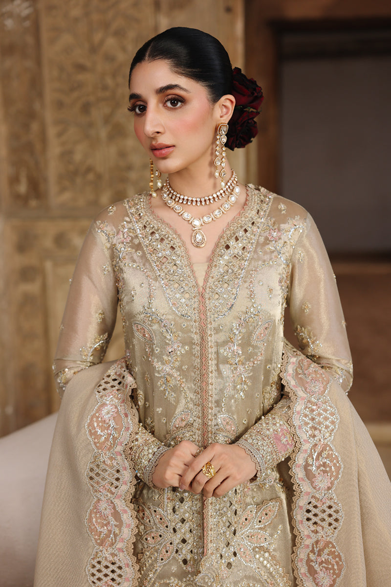 Qalamkar | Shadmaani Formals 25 | RH-07 AMEERA - Wedding Dress - available at Maria Faisal in UK and USA.
